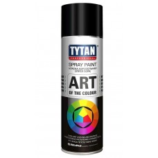 Краска аэрозольная акриловая Tytan Professionaln Art Of The Colour Черная Глянцевая