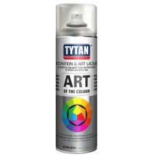 Краска аэрозольная акриловая Tytan Professionaln Art Of The Colour Бесцветная Глянцевая 