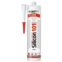 Kim Tec 101E Silicon / Ким Тек 101E герметик силиконовый белый ( 280 мл ) 