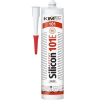 ГЕРМЕТИК СИЛИКОНОВЫЙ KIM TEC 101Е (280 МЛ.) БЕЖЕВЫЙ