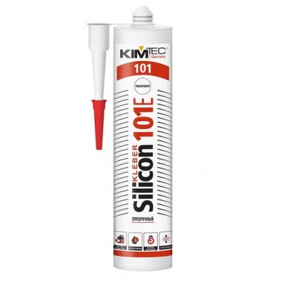Kim Tec 101e / Ким-Тек 101Е Silicon Acetat герметик силиконовый прозрачный (280 мл)