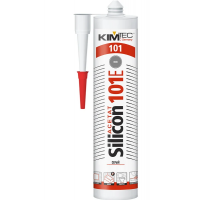 Герметик силиконовый Ким Тек | KIM TEC Silicon 101Е ( 280 мл ) Серый