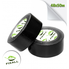 Скотч армированный ТПЛ, черный Fixall 48х50м