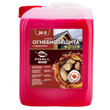 Огнебиозащита для древесины 2-ая группа FIXALL  20л