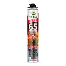 Пена Профессиональная Огнеупорная FIXALL 65 PRO 850мл