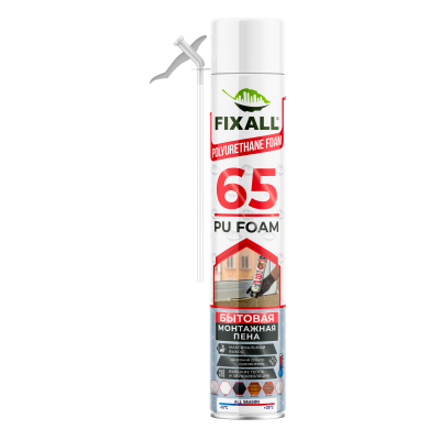 Пена Монтажная Бытовая  FIXALL 65 750мл