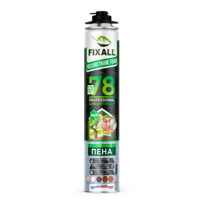 Пена Профессиональная FIXALL 78 ULTRA FAST 920мл
