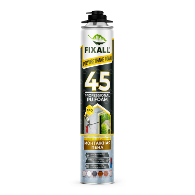 Пена Профессиональная FIXALL 45 PRO 750мл