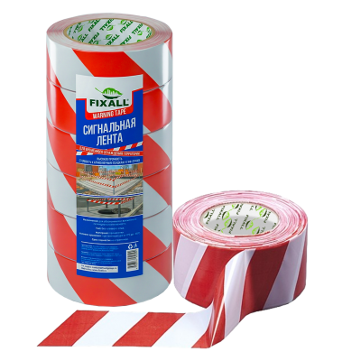 Лента сигнальная 48 мм × 150 м FIXALL