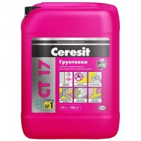 CERESIT CT 17 PRO грунтовка глубокого проникновения для наружных и внутренних работ, зима (10л)