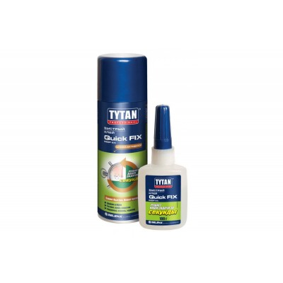 Клей Tytan MDF KIT цианакрилатный двухкомпонентный для МДФ 200мл