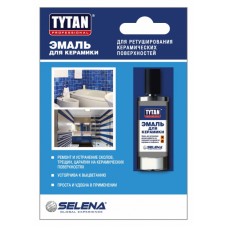 TYTAN PROFESSIONAL эмаль для реставрации керамики, белая (8мл)