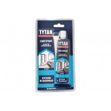 Силиконовый герметик TYTAN PROFESSIONAL санитарный, прозрачный, 85 мл