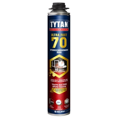 Титан 70 / TYTAN Professional ULTRA FAST 70 пена монтажная 