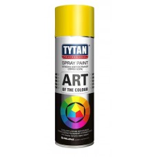 Краска аэрозольная акриловая Tytan Professionaln Art Of The Colour Желтая
